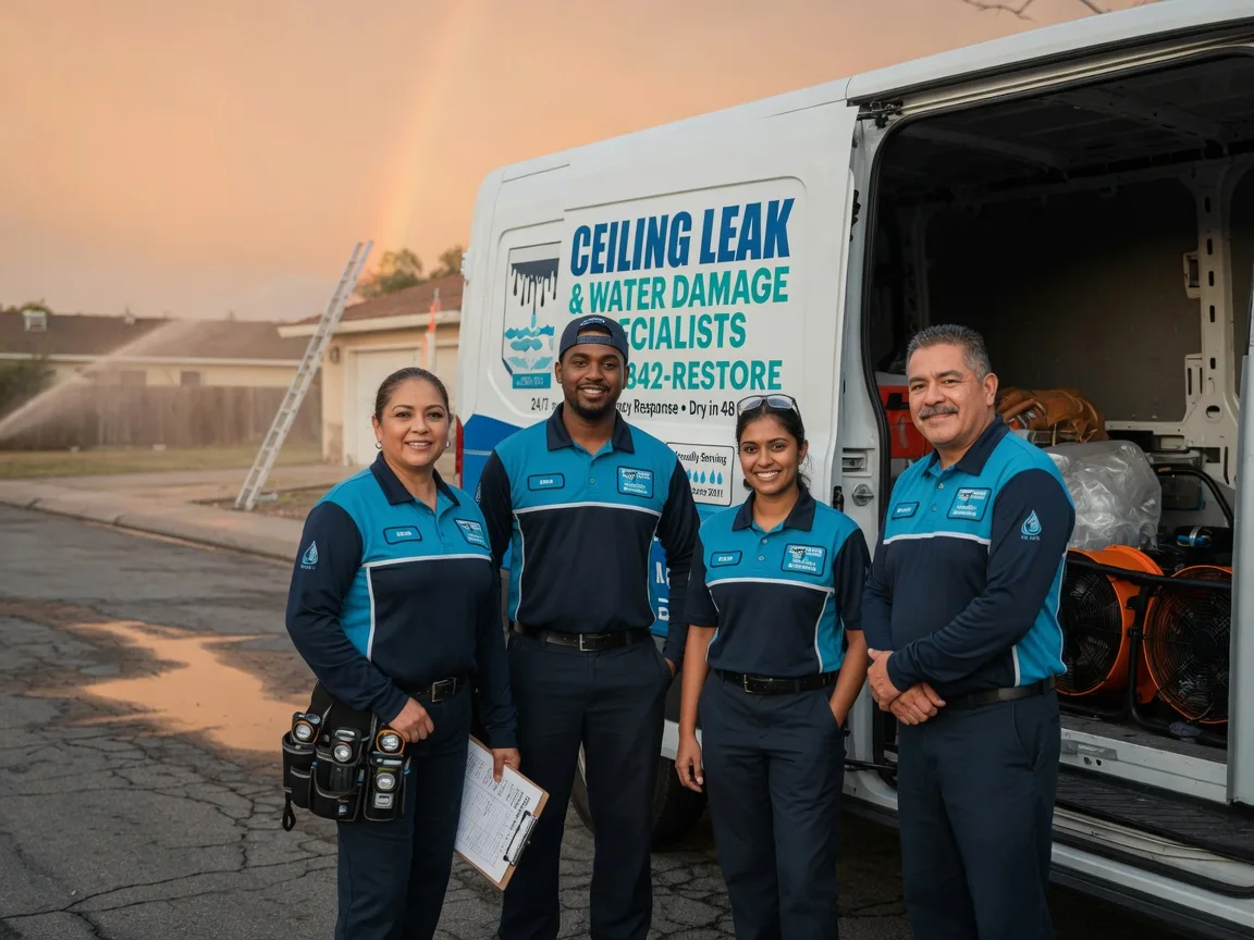 Ceiling Leak Cleanup company in Rossiter, PA